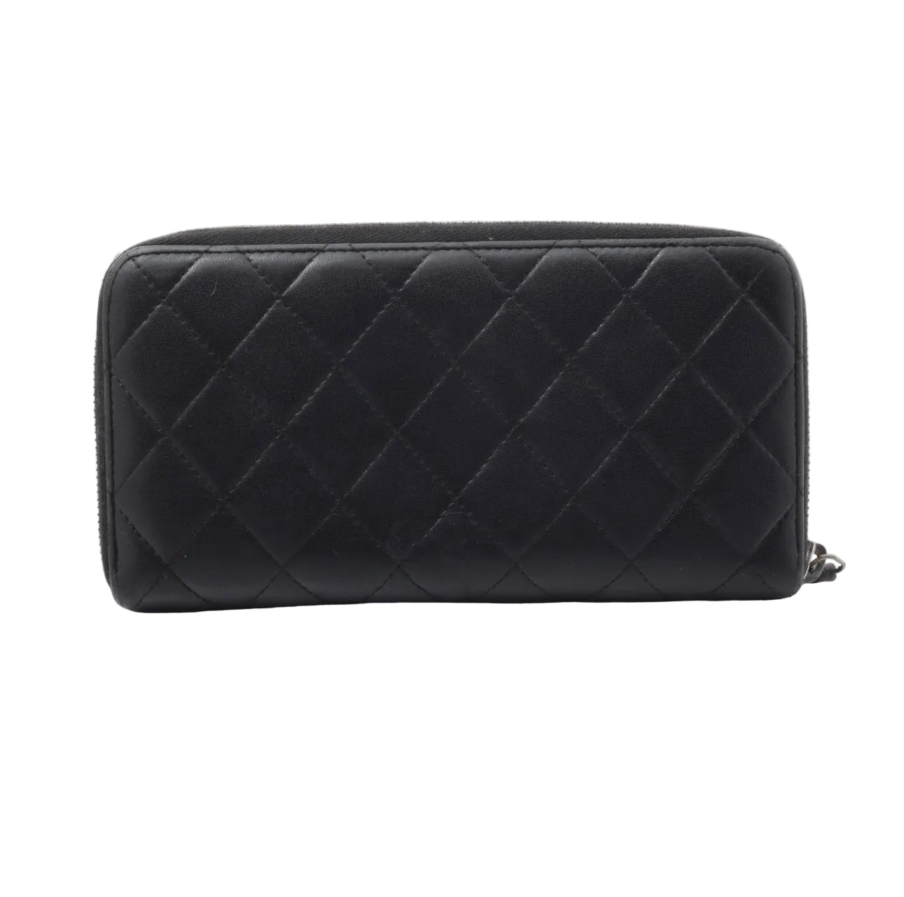 Pre-Owned Chanel Classic Lambskin Leather Long Wallet CHA.S.1020