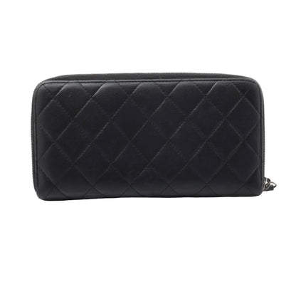 Pre-Owned Chanel Classic Lambskin Leather Long Wallet CHA.S.1020