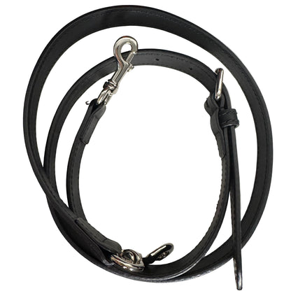 Pre-Owned Gucci Web Medium GG Supreme Coated Crossbody (Black) GUC.B.1047