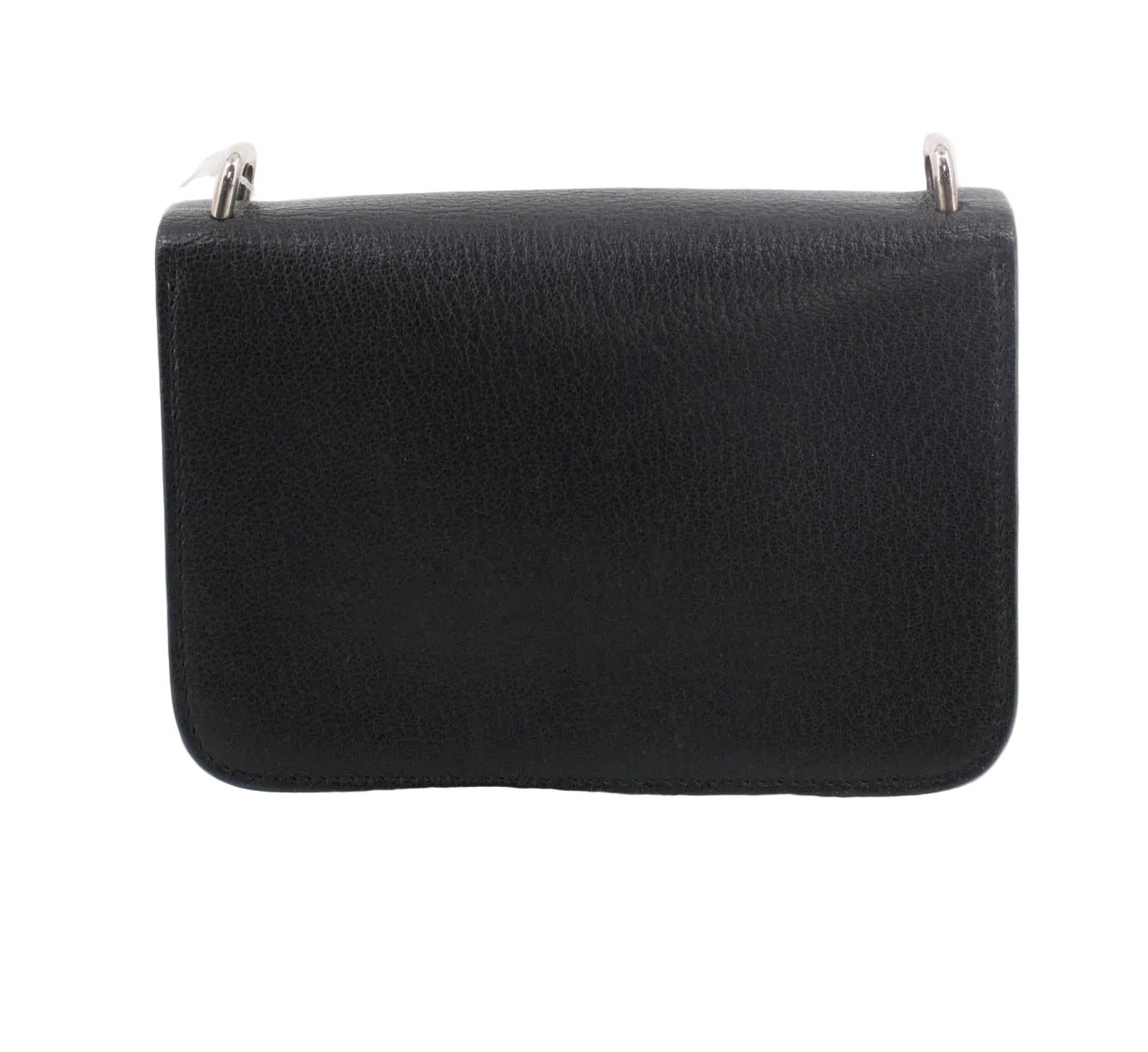 Pre-Owned Burberry D-Ring Leather Crossbody Bag (Black) BUR.B.1039