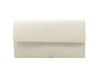 Pre-Owned Louis Vuitton Portefeuille Sarah (Old Model) Epi Leather LOU.S.1283 (Cream)