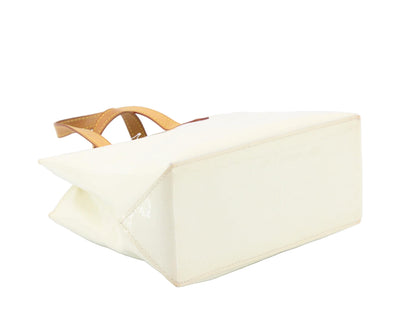 Pre-Owned Louis Vuitton Reade Vernis Leather Top Handle Bag (Pearl) LOU.B.1094