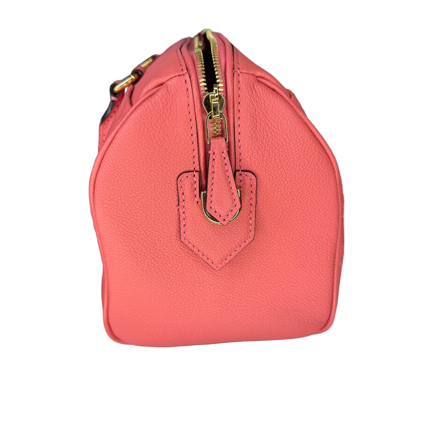 Pre-Owned Louis Vuitton Speedy 25 Empreinte Leather Bandolier Crossbody (Pink) LOU.B.1095