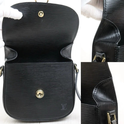 Pre-Owned Louis Vuitton Vintage Saint Cloud PM Epi Leather Crossbody (Black) LOU.B.1131