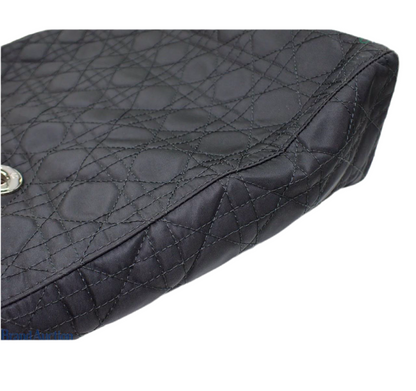 Pre-Owned Dior Lady Dior Large Nylon Top Handle Bag