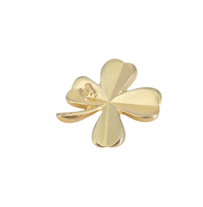Pre-Owned Chanel 4 Leaf Clover Broach Vintage CHA.J.1027