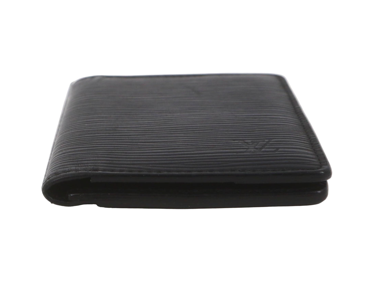 Pre-Owned Louis Vuitton Pocket Organizer Epi Leather Card Holder (Black) LOU.S.1125