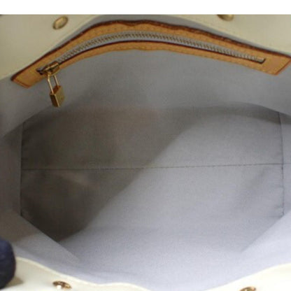 Pre-Owned Louis Vuitton Reade Vernis Leather Top Handle Bag (Pearl) LOU.B.1094