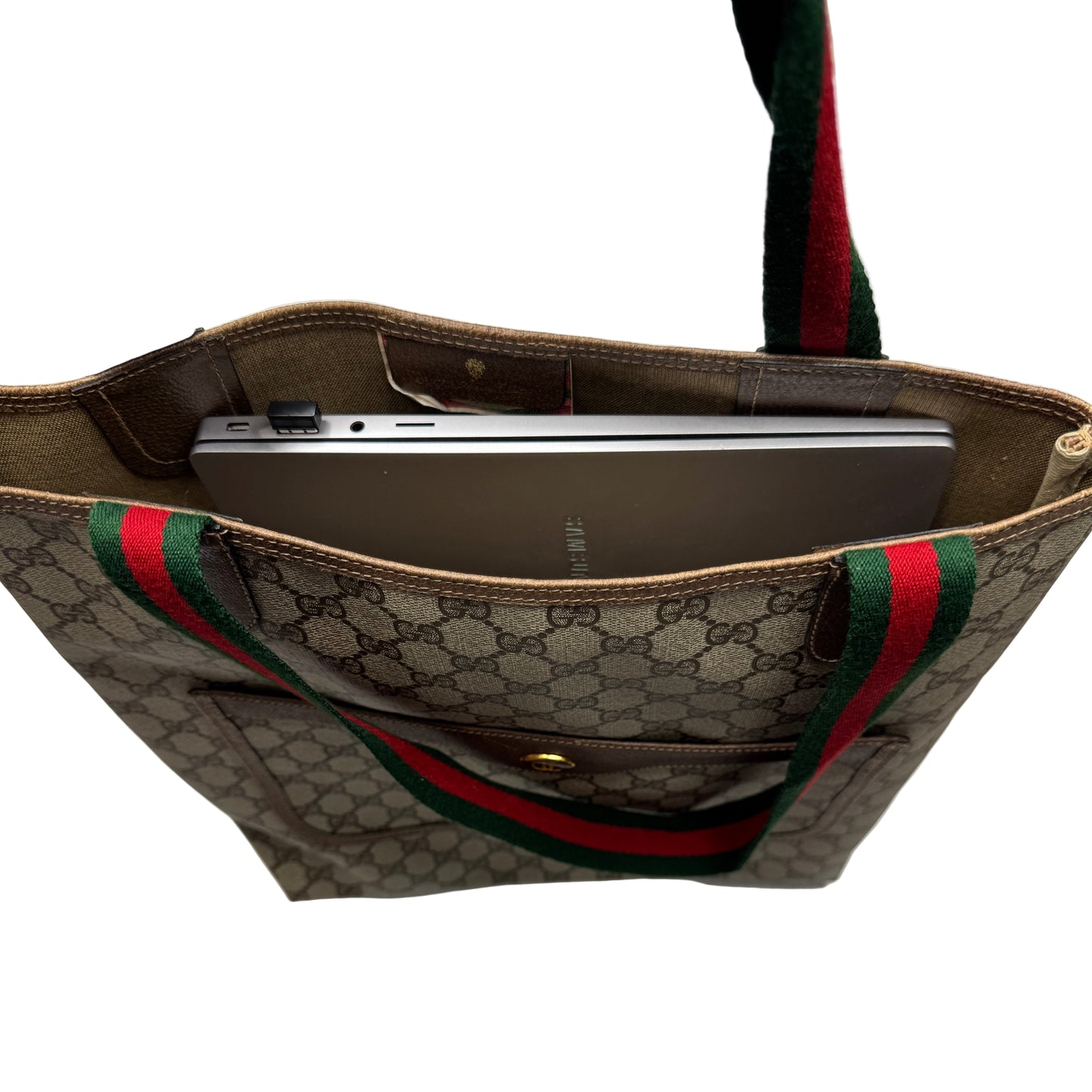 Pre-Owned Gucci Vintage Ophidia GG Supreme Long Tote GUC.B.1034