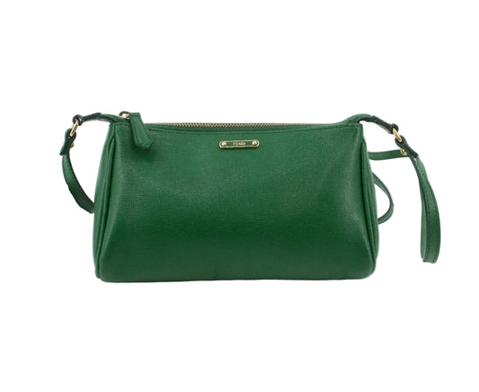 Pre-Owned Fendi Vitello Mini Crossbody FEN.B.100 (Green)