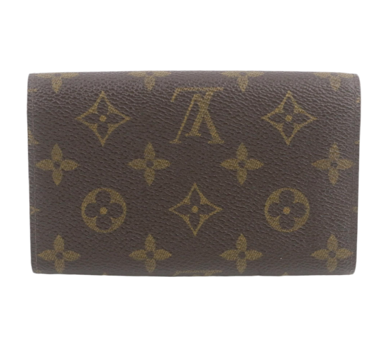 Pre-Owned Louis Vuitton Porte Monnaie Tresor Monogram Classic Bifold Wallet LOU.S.1117