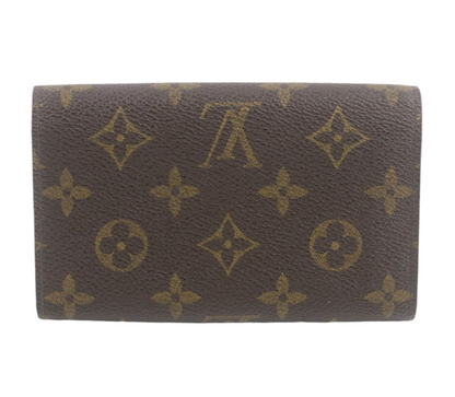 Pre-Owned Louis Vuitton Porte Monnaie Tresor Monogram Classic Bifold Wallet LOU.S.1117