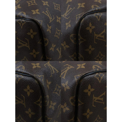 Pre-Owned Louis Vuitton Keepall 55 Bandoulier Monogram Macassar Canvas Travel Bag LOU.T.1013