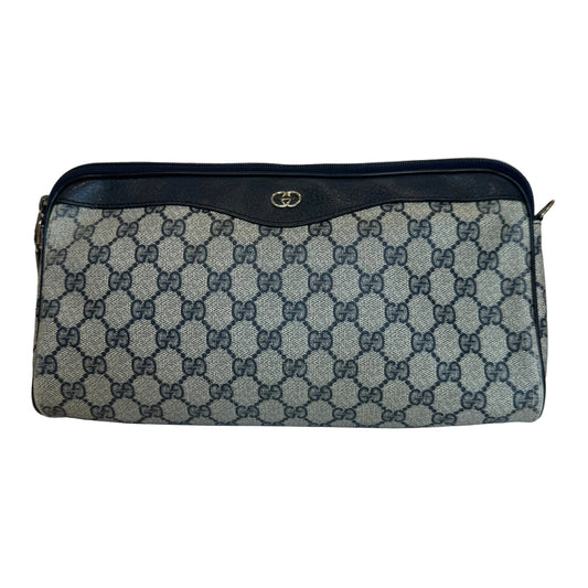 Pre-Owned Gucci Vintage GG Supreme Canvas Clutch GUC.B.1086