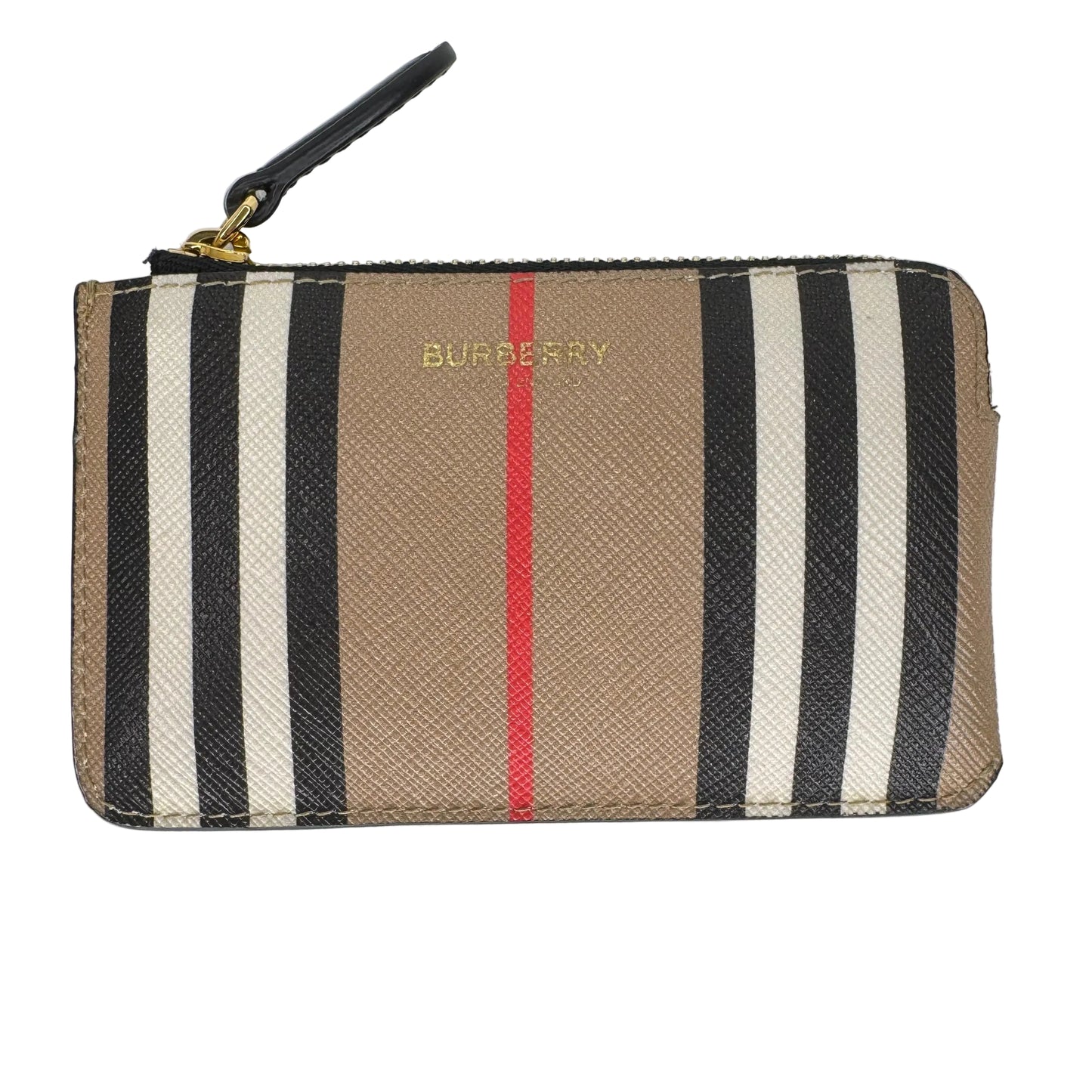 Pre-Owned Burberry Nova Check Coin Case & Key Holder Coated Canvas BUR.S.1011