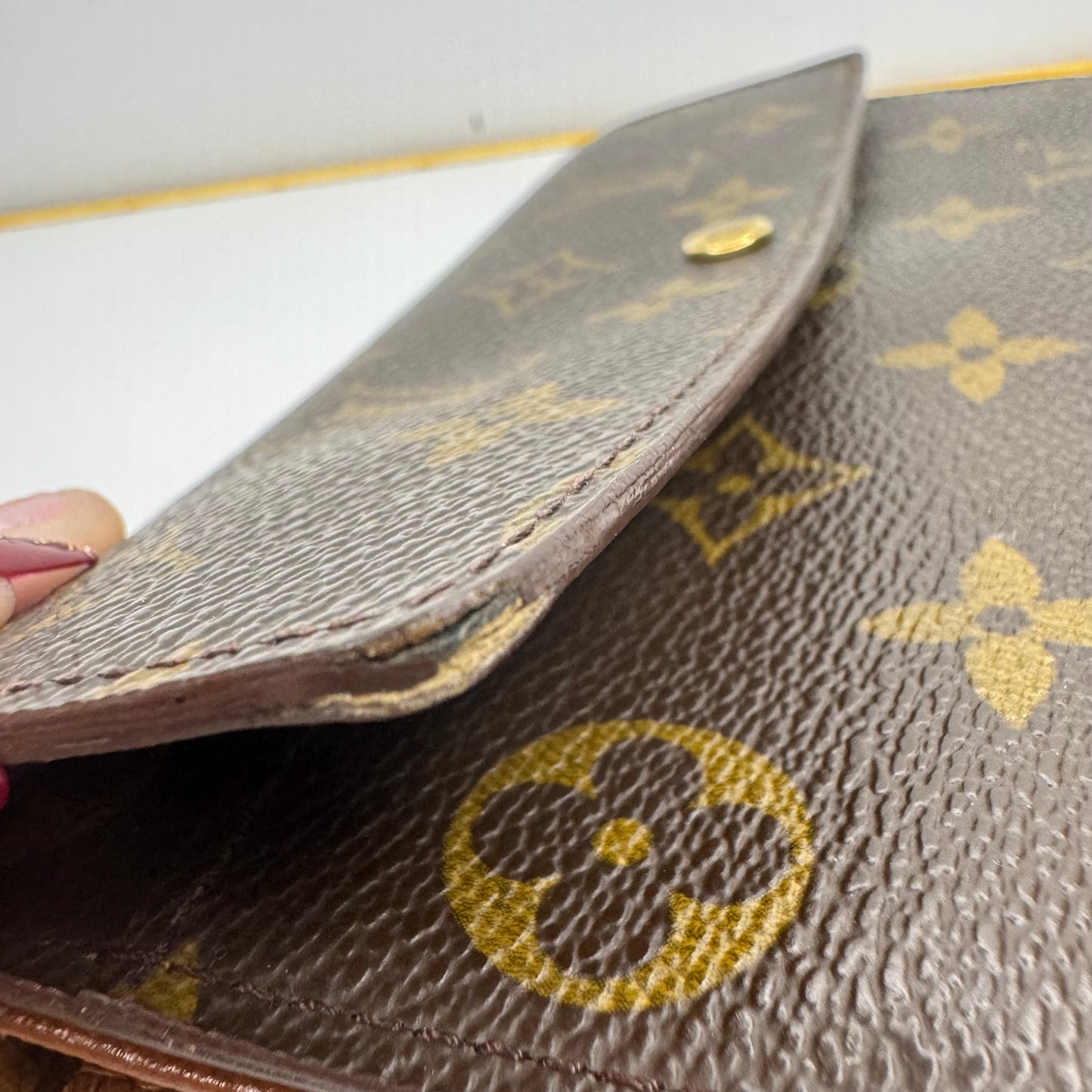 Pre-Owned Louis Vuitton Sarah Monogram Long Wallet (Old Model) LOU.S.1175