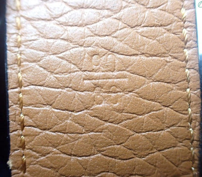 Pre-Owned Louis Vuitton Santour Tan & Black Reversable Belt 30mm LOU.A.1012