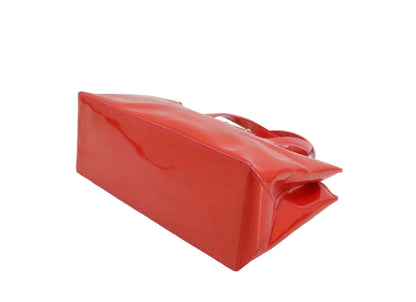 Pre-Owned Louis Vuitton Wilshire Boulevard Vernis Leather Top Handle Bag (Rose Pop) LOU.B.1098