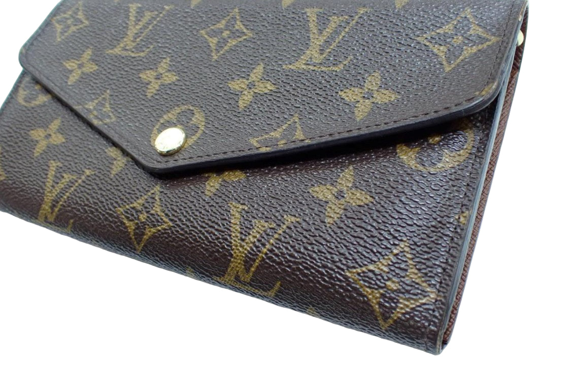 Pre-Owned Louis Vuitton Sarah Monogram Classic Long Wallet LOU.S.1152