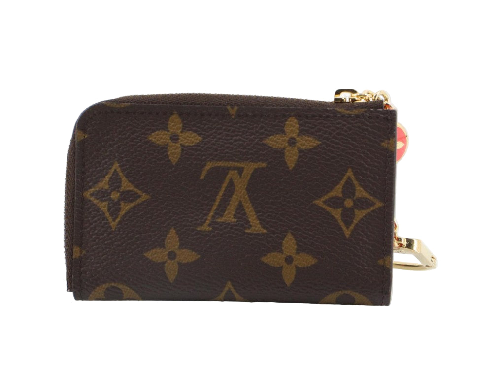 Pre-Owned Louis Vuitton Noa Key Holder Monogram Canvas & Sweet Coral Interior LOU.S.1160