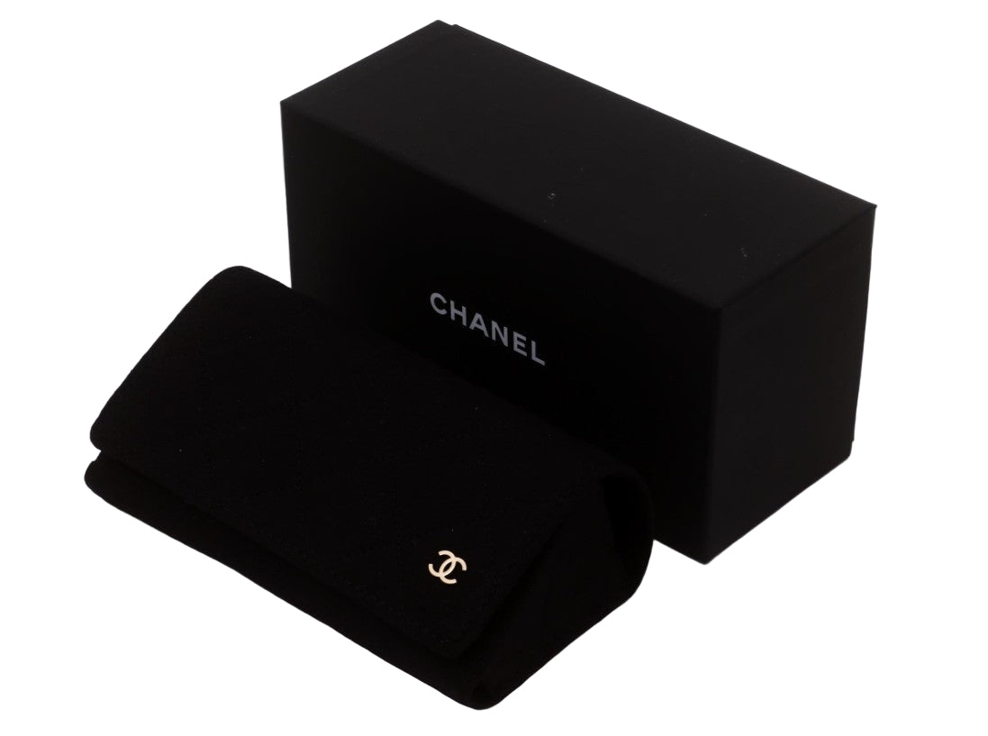 Pre-Owned Chanel Coco Square Sunglasses (Black) CHA.A.1008