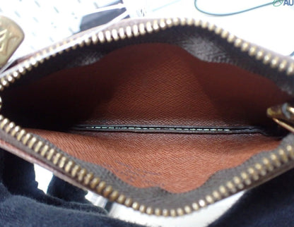 Pre-Owned Louis Vuitton Pochette Cle Coin Monogram Canvas Key Pouch LOU.S.1162
