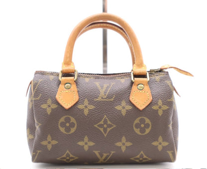 Pre-Owned Louis Vuitton Speedy Vintage Mini Monogram Coated Canvas LOU.B.1102