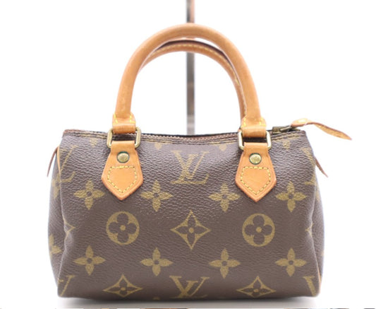 Pre-Owned Louis Vuitton Speedy Vintage Mini Monogram Coated Canvas LOU.B.1102