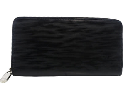 Pre-Owned Louis Vuitton Zippy Long Epi Leather Wallet (Black) LOU.S.1170