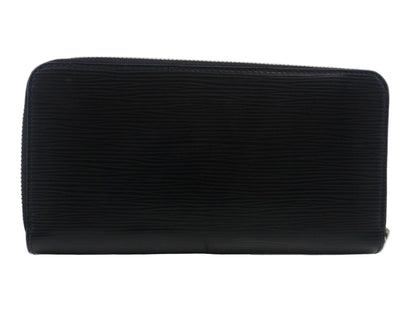 Pre-Owned Louis Vuitton Zippy Long Epi Leather Wallet (Black) LOU.S.1170