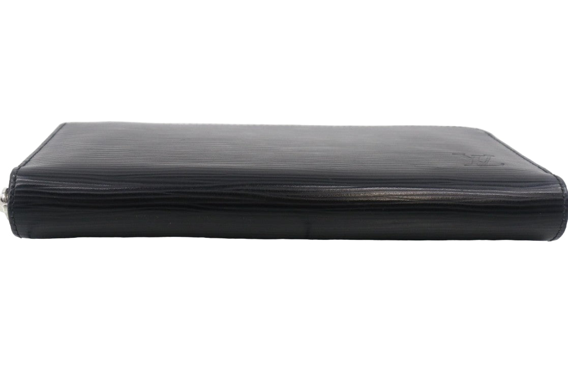 Pre-Owned Louis Vuitton Zippy Long Epi Leather Wallet (Black) LOU.S.1170