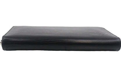 Pre-Owned Louis Vuitton Zippy Long Epi Leather Wallet (Black) LOU.S.1170