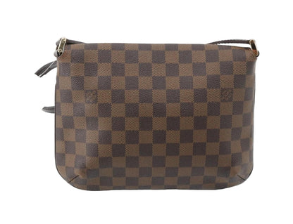 Pre-Owned Louis Vuitton Musette Tango Short Strap Damier Ebene Canvas Shoulder Bag LOU.B.1115