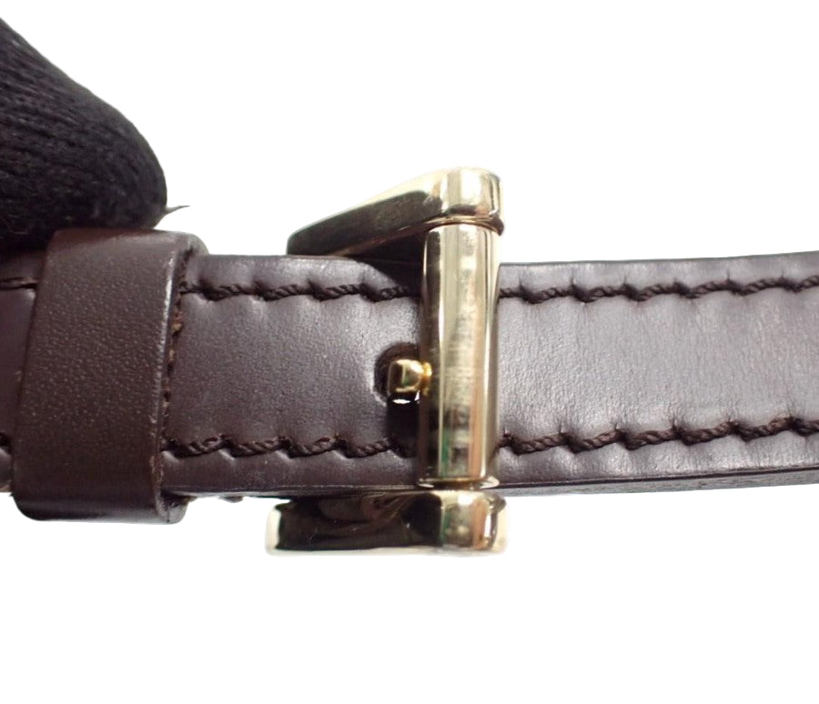 Pre-Owned Louis Vuitton Musette Tango Short Strap Damier Ebene Canvas Shoulder Bag LOU.B.1115