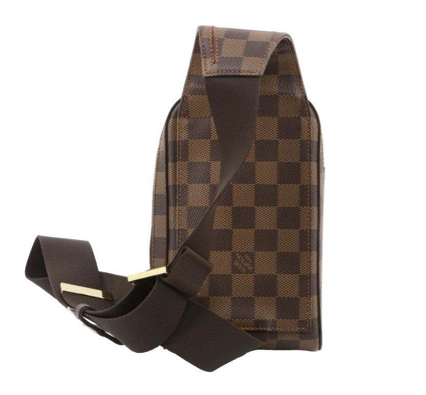 Pre-Owned Louis Vuitton Geronimos Damier Ebene Coated Canvas Belt Bag LOU.B.1116
