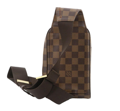 Pre-Owned Louis Vuitton Geronimos Damier Ebene Coated Canvas Belt Bag LOU.B.1116