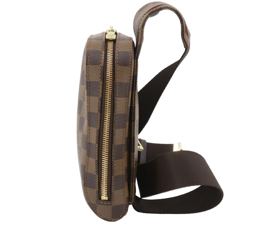 Pre-Owned Louis Vuitton Geronimos Damier Ebene Coated Canvas Belt Bag LOU.B.1116
