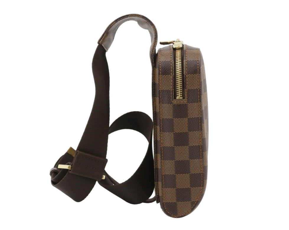 Pre-Owned Louis Vuitton Geronimos Damier Ebene Coated Canvas Belt Bag LOU.B.1116