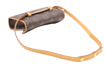 Pre-Owned Louis Vuitton Pochette Florentine PM Monogram Canvas Belt Bag LOU.B.1119