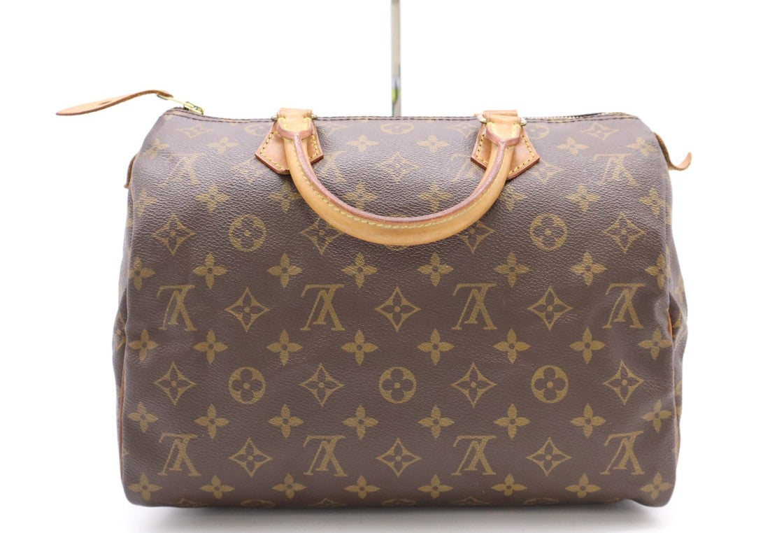 Pre-Owned Louis Vuitton Speedy 30 Monogram Coated Canvas LOU.B.1120