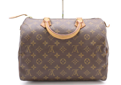 Pre-Owned Louis Vuitton Speedy 30 Monogram Coated Canvas LOU.B.1120