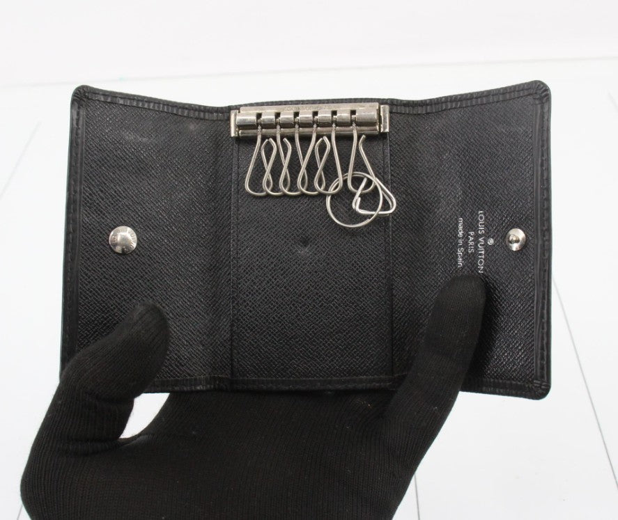 Pre-Owned Louis Vuitton Multicle 6 Key Epi Leather (Black) LOU.S.1179
