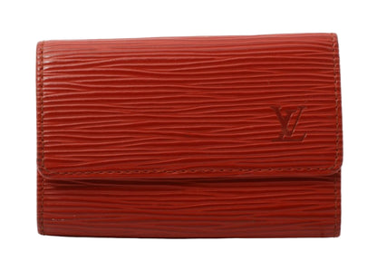 Pre-Owned Louis Vuitton Multicle 6 Key Epi Leather (Red) LOU.S.1180