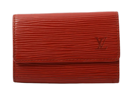 Pre-Owned Louis Vuitton Multicle 6 Key Epi Leather (Red) LOU.S.1180