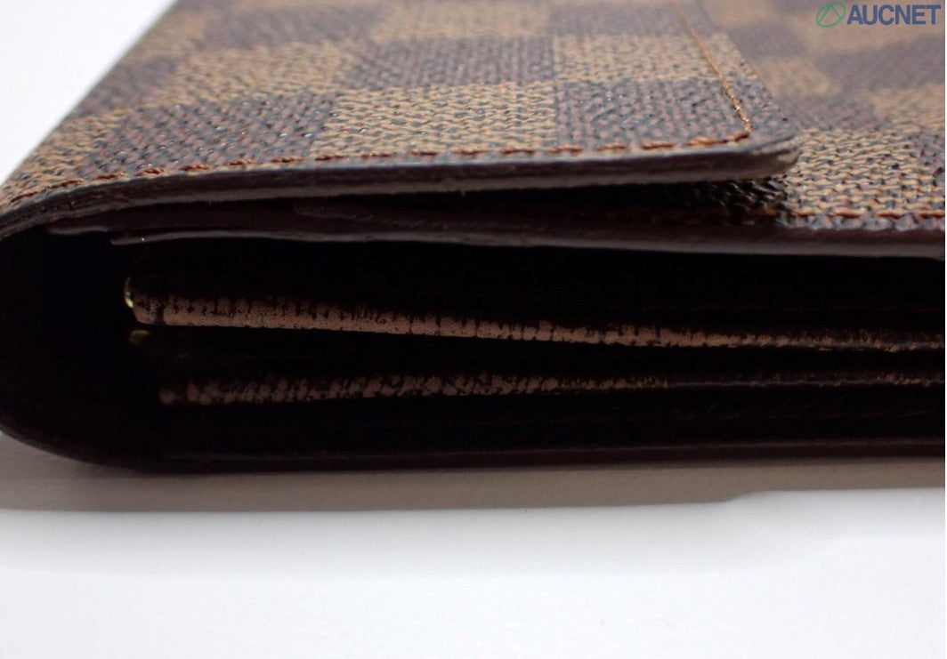 Pre-Owned Louis Vuitton Sarah Damier Ebene Long Wallet (Old Model) LOU.S.1185