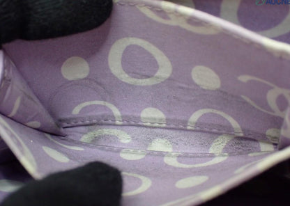 Pre-Owned Chanel Card Wallet Caviar Leather (Lavender) CHA.S.1017