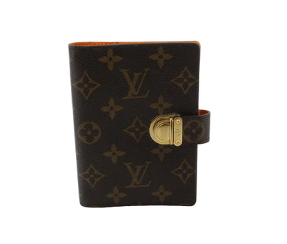 Pre-Owned Louis Vuitton Koala Agenda Small Monogram Classic Orange Interior-LOU.S.1186