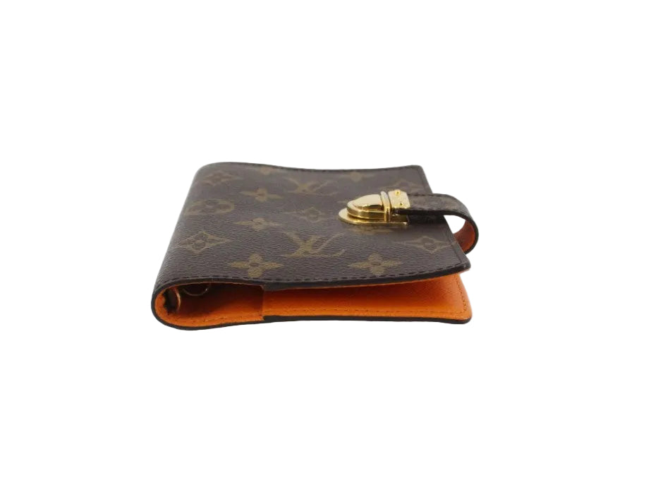 Pre-Owned Louis Vuitton Koala Agenda Small Monogram Classic Orange Interior-LOU.S.1186