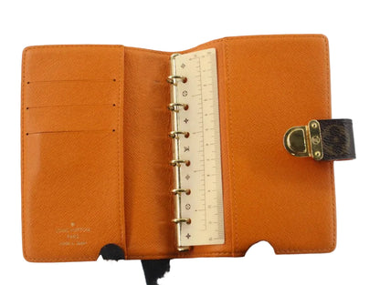 Pre-Owned Louis Vuitton Koala Agenda Small Monogram Classic Orange Interior-LOU.S.1186