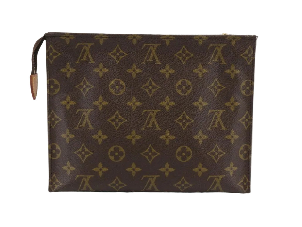 Pre-Owned Louis Vuitton Pochette Toilette 26 Monogram Clutch LOU.B.1121